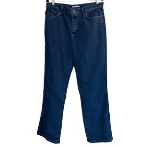 Lee relaxed fit dark wash straight leg high waist jeans